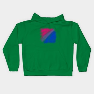 Bi Pride Spray Kids Hoodie